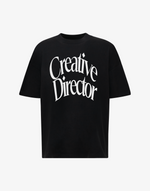 BOMBER CREATIVE DIRECTOR T-SHIRT - BLACK