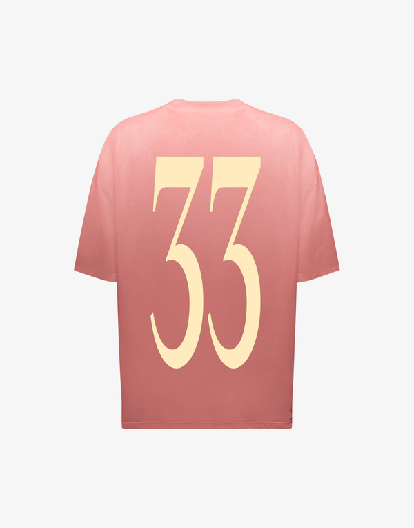 BOMBER CREATIVE DIRECTOR T-SHIRT - SALMON