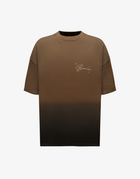 BOMBER DREAM AWAKE T-SHIRT – BROWN/BLACK