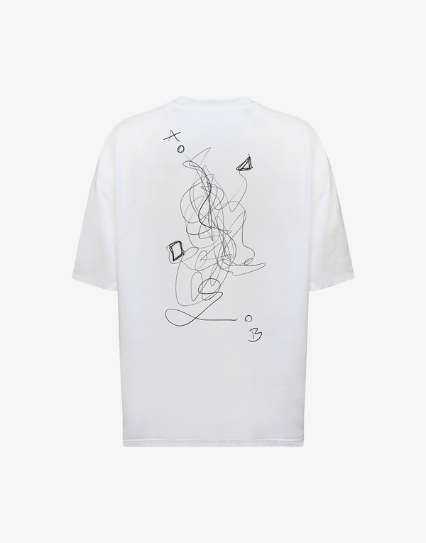 BOMBER x ANIMII T-SHIRT – WHITE