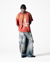 CARGO PANTS - BLUE