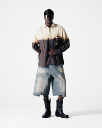 ART DIRECTOR LONG SLEEVE SHIRT - FADED FLANNEL SHIRT
