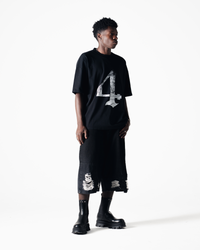 4 T-SHIRT - BLACK