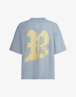 PIXEL T-SHIRT - BABY BLUE