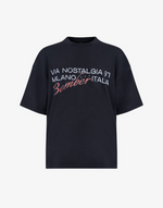 VIA T-SHIRT - BLACK