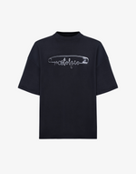 PIN T-SHIRT - BLACK