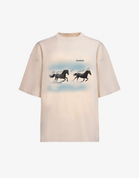 RODEO T-SHIRT - CREAM