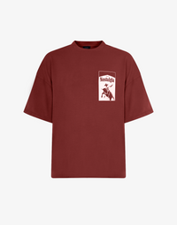 TOBACCO T-SHIRT - BRICK