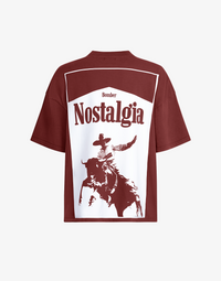 TOBACCO T-SHIRT - BRICK