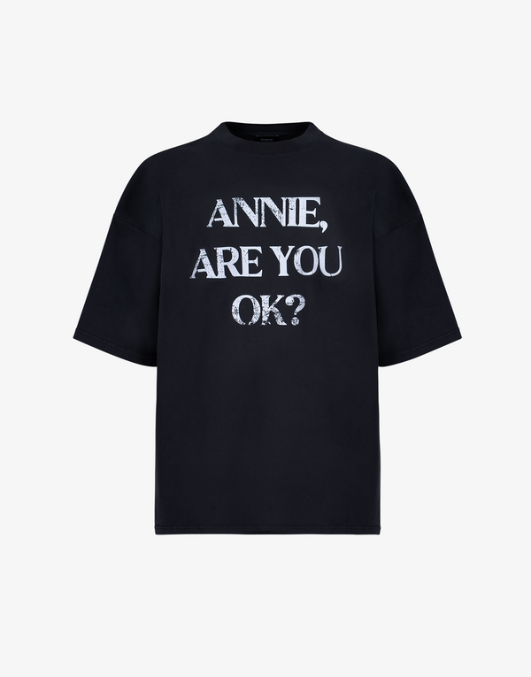 ANNIE T-SHIRT - BLACK