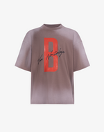 B T-SHIRT - TAUPE