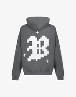 PIXEL HOODIE - DARK SHADOW