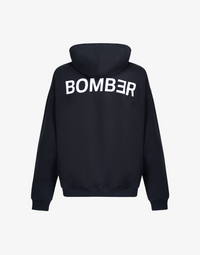 PIN HOODIE - BLACK