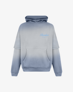 1997 DOUBLE SLEEVE HOODIE - BLUE