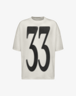 BOMBER BLACK 33 T-SHIRT - CREAM