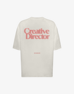 BOMBER PINK 33 T-SHIRT - CREAM