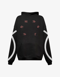 BOMBER FISH HOODIE - BLACK