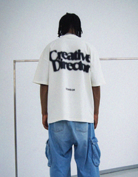 BOMBER BLACK 33 T-SHIRT - CREAM