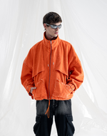CANVAS JACKET - ORANGE