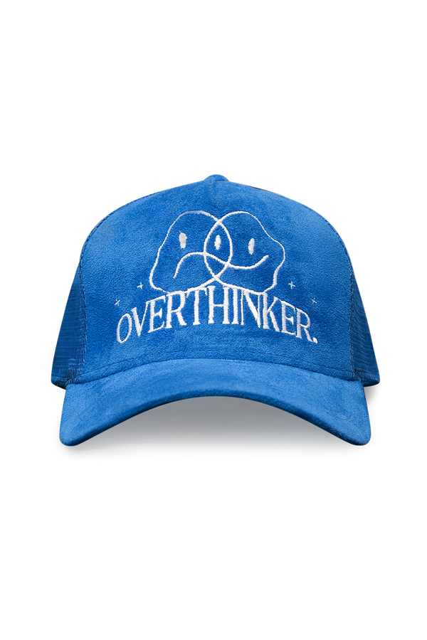 OVERTHINKERS TRUCKER CAP - BLUE