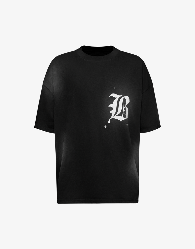 BOMBER REVERIE T-SHIRT - BLACK