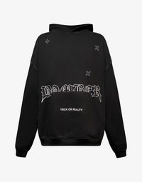 BOMBER PLUS HOODIE - BLACK