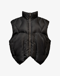 REVELATION PUFFER VEST - BLACK