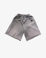 LOGO LONG SHORTS - FADED GREY