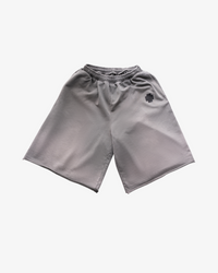 LOGO LONG SHORTS - FADED GREY