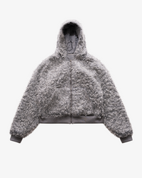 YETI ZIP HOODIE - GREY