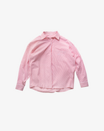 ART DIRECTOR LONG SLEEVE SHIRT - PINK / WHITE