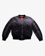 BOMBER JACKET - FADED BLACK