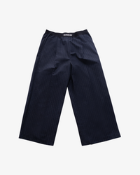 STRIPED TROUSERS - DARK BLUE