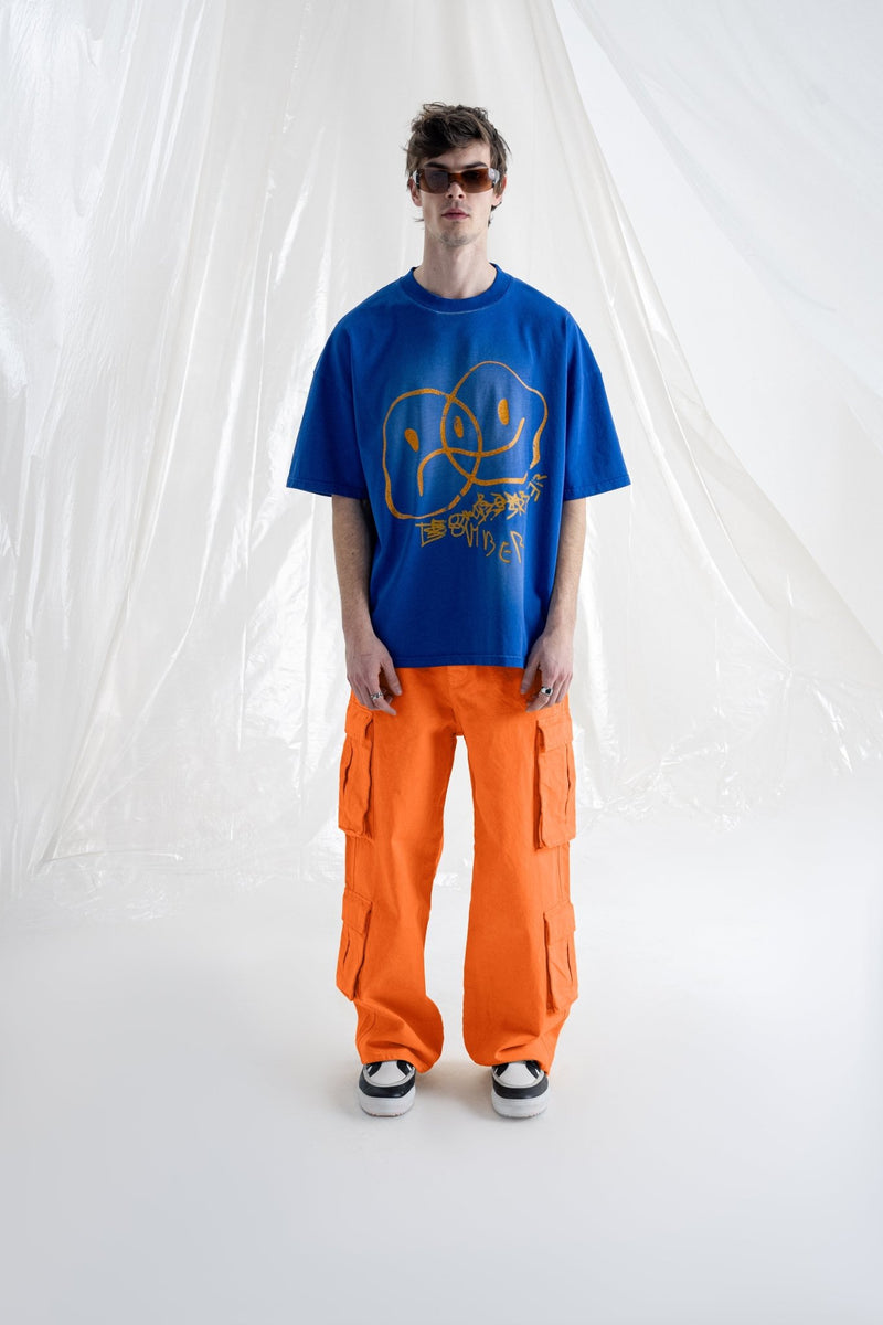 LST IN SHDWS CARGO PANTS - ORANGE - BOMBER CLOTHING