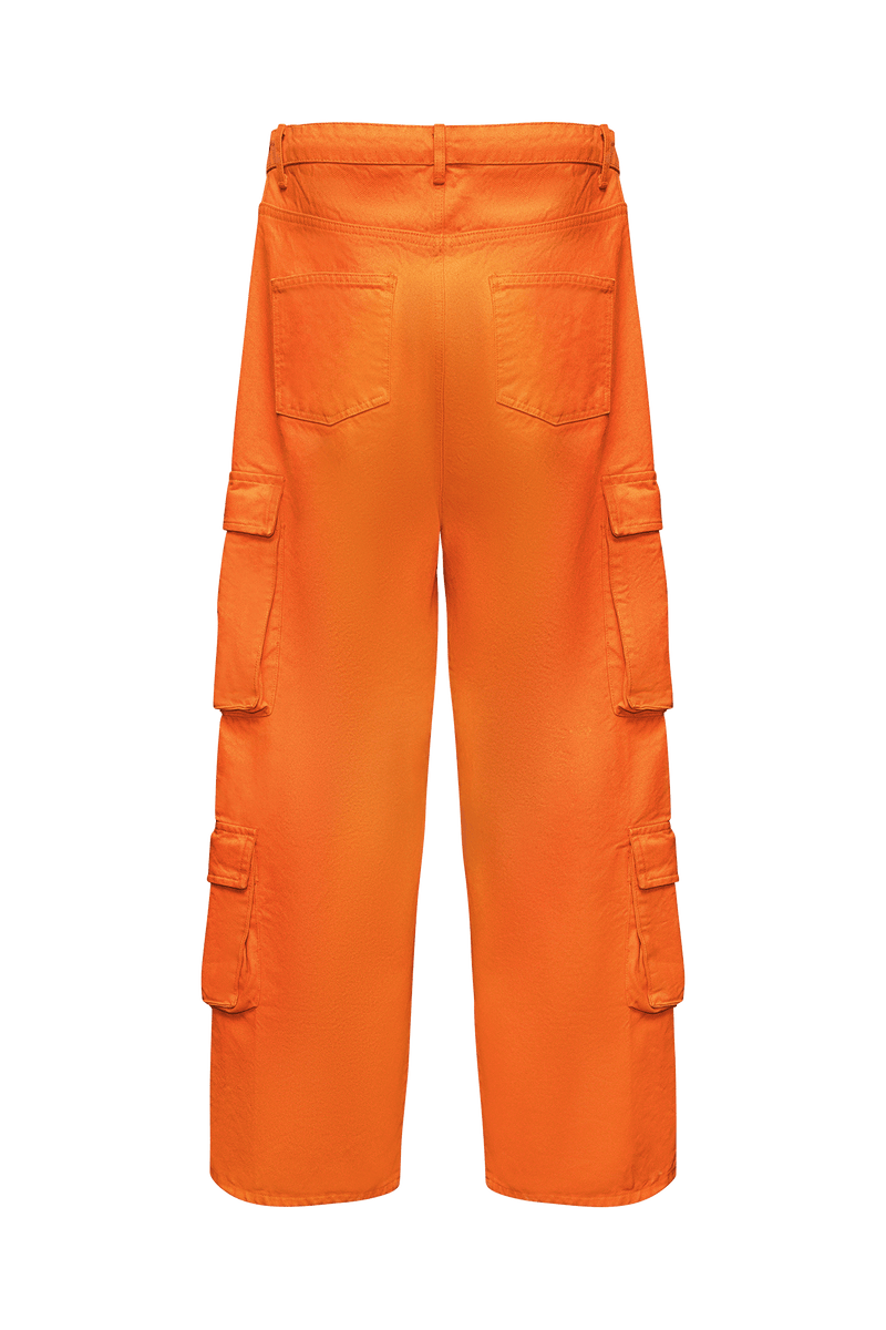 LST IN SHDWS CARGO PANTS - ORANGE - BOMBER CLOTHING