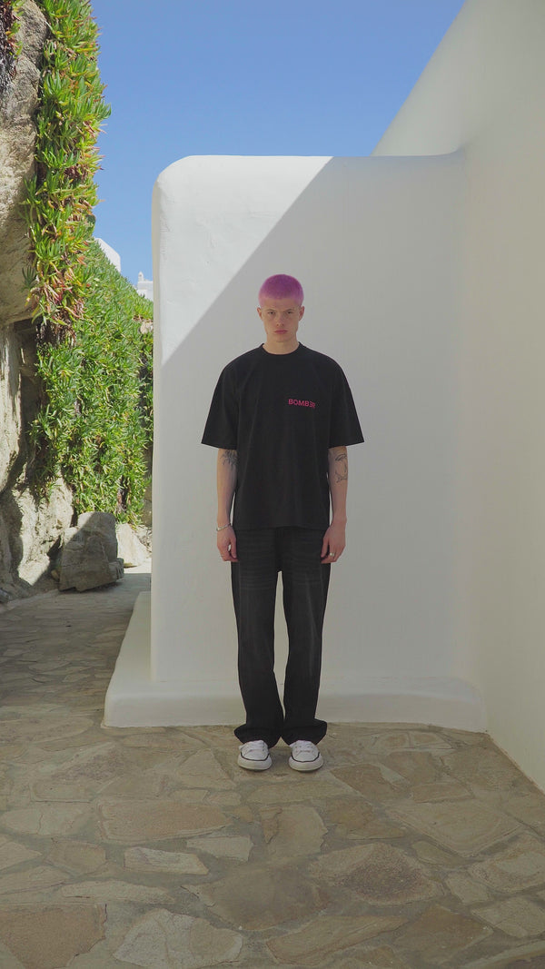 BOMBER SYMBOLIC T-SHIRT – BLACK