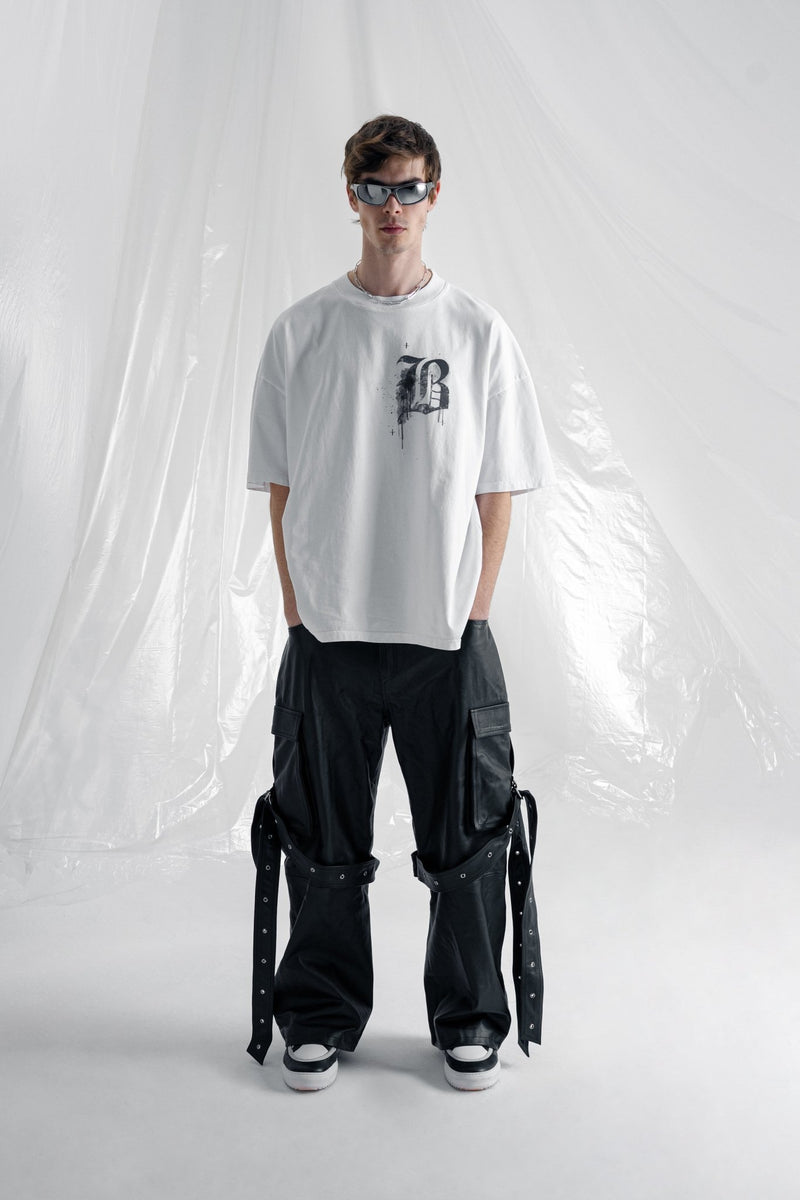 REVERIE T-SHIRT - WHITE - BOMBER CLOTHING